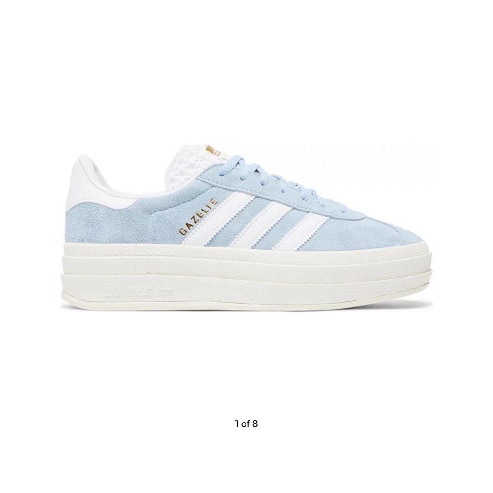 COPY - Adidas Wmns Gazelle Bold 'Clear Sky' size 7.5